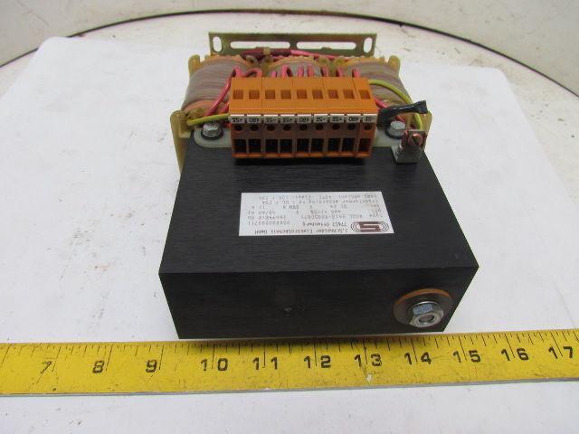 J.Schneider NGDL 2412-950508T1 166942/2 Transformer 480V Pri 24VDC Sec 288W 12A