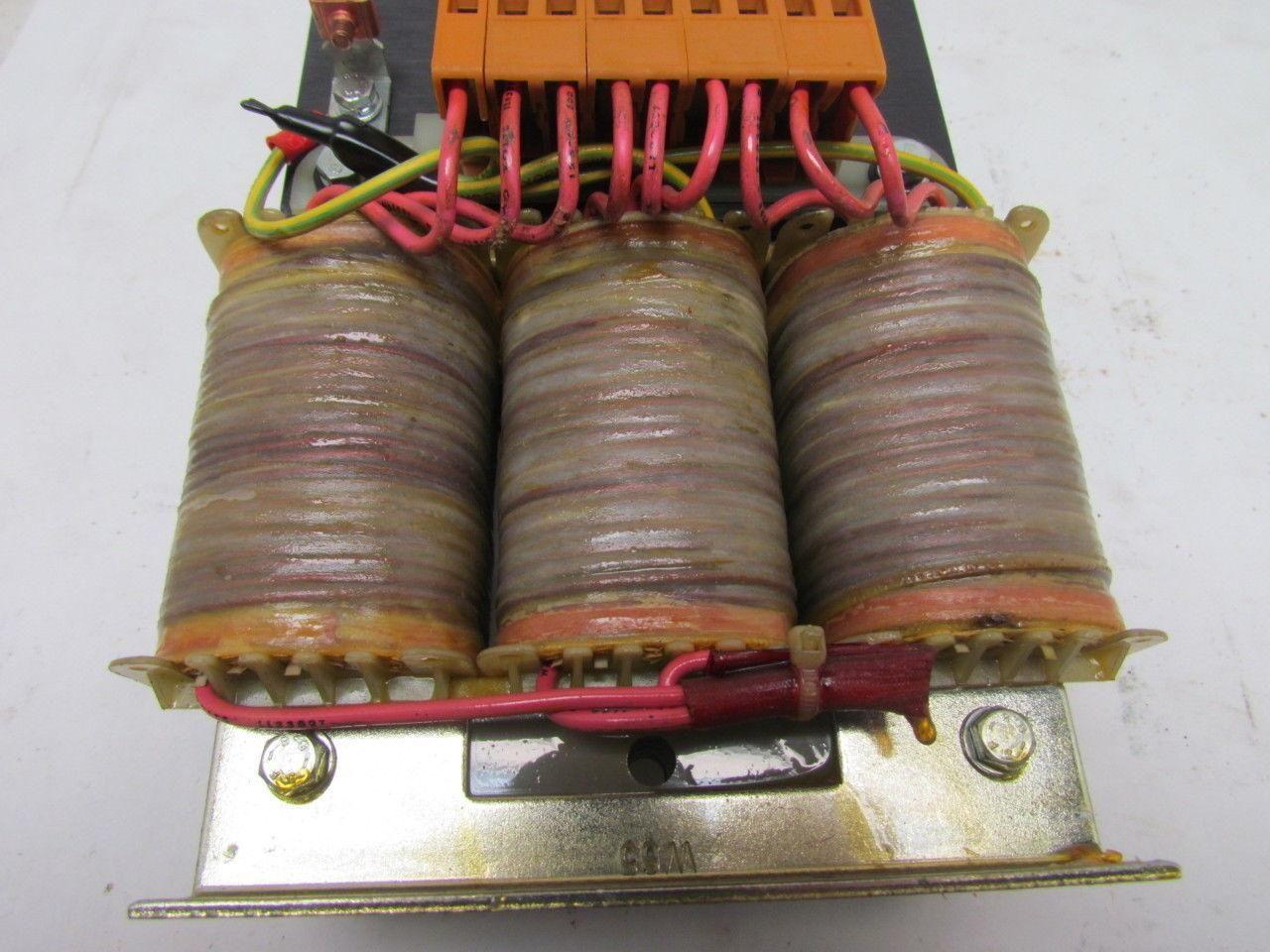 J.Schneider NGDL 2412-950508T1 166942/2 Transformer 480V Pri 24VDC Sec 288W 12A