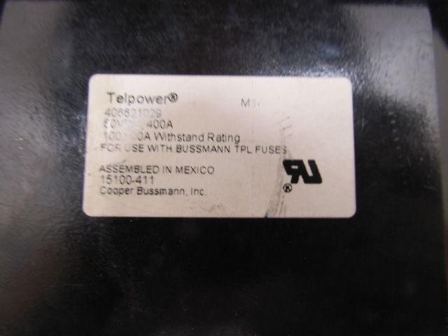 BUSSMANN TELPOWER 15100-411 60VDC 400A Fused Disconnect System