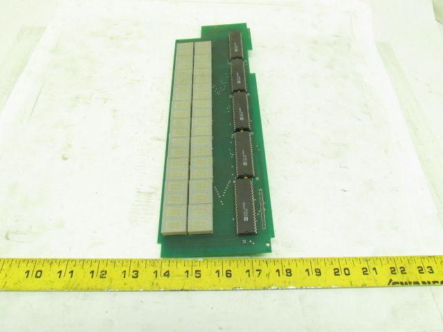 IN-C-857D Rev A-1 Circuit Board 12-1/2" Long 4" wide