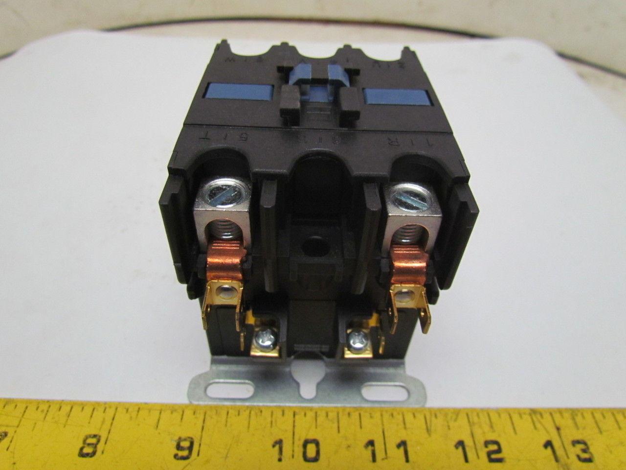 Dayton Electric 6GNW4 Contactor 63A 2 Pole 208-240VAC Coil