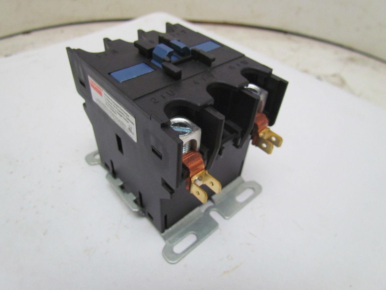Dayton Electric 6GNW4 Contactor 63A 2 Pole 208-240VAC Coil