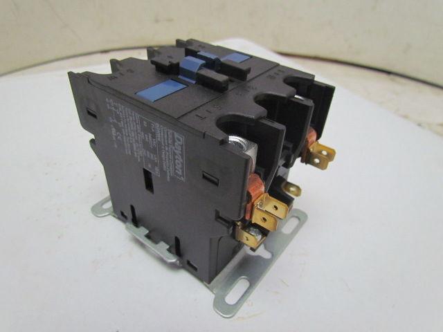 Dayton Electric 6GNW4 Contactor 63A 2 Pole 208-240VAC Coil