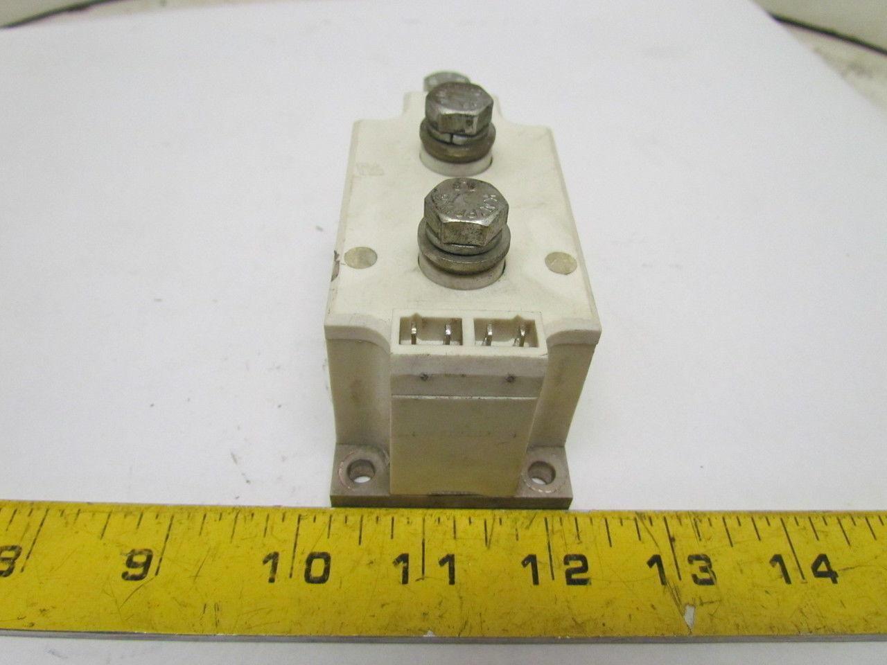 GE SemiKron SKKT 161/12E-2 J18 Thyristor Diode Module SemiPack 3 104X125DC020