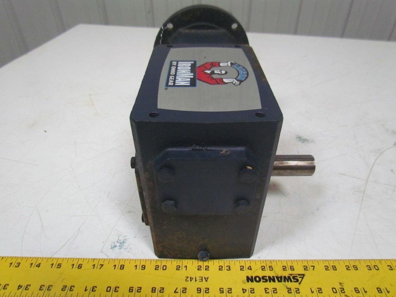 Ohio BM826-40-140-L W8260080.00 Speed Reducer Gearbox Gear Box 40:1 Ratio 56C