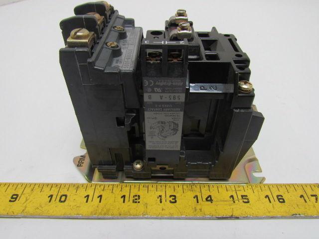 Allen Bradley 500F-BOD930 500F-B0D930 Contactor Motor Starter Sz1 27A 120V Coil