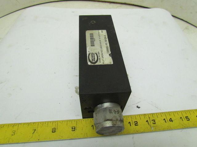 Continental C05MSV-PC-30-GA-A Pilot Operated Check Valve
