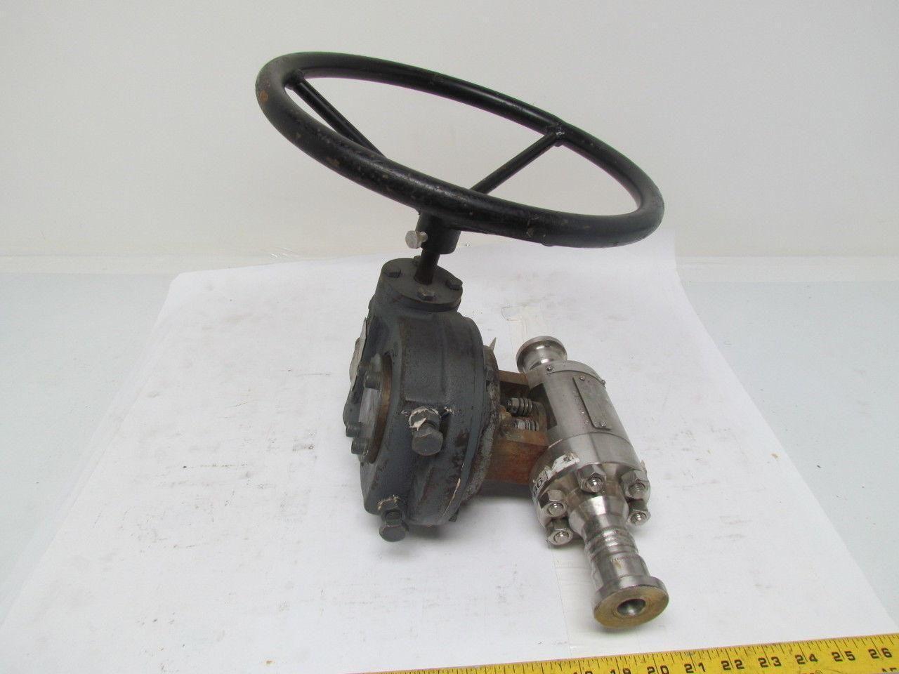 Valvtechnologies BB21-GR-FP Stainless Steel Size 1 Forged High Pressure Valve