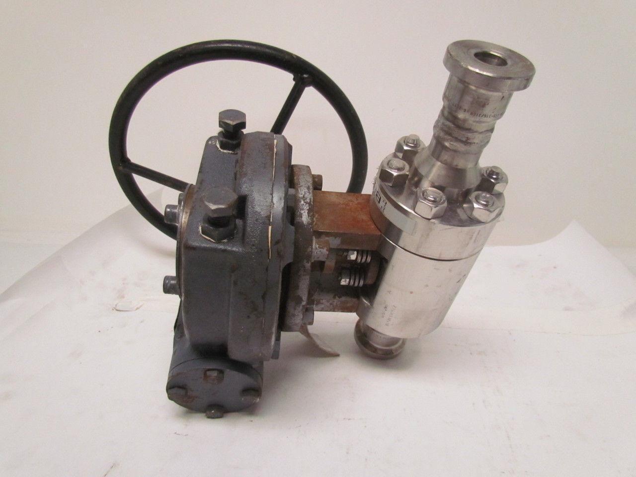 Valvtechnologies BB21-GR-FP Stainless Steel Size 1 Forged High Pressure Valve