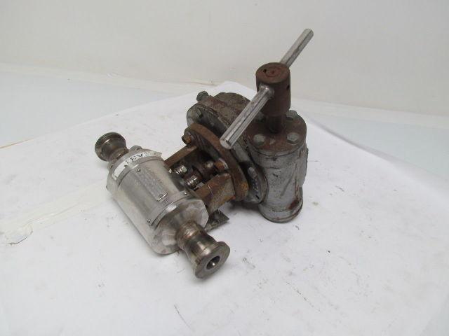 Valvtechnologies BB21-GR-FP Stainless Steel Size 1 Forged High Pressure Valve