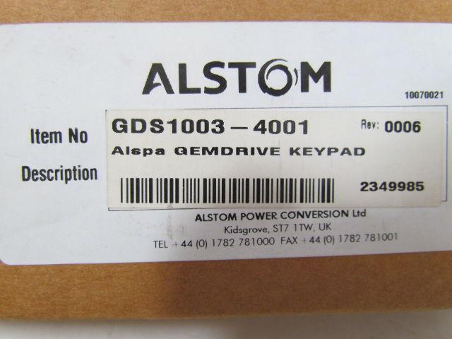 Alstom GDS1003-4001 Alspa Gemdrive Keypad Control Panel Unit GDS10034001 NEW