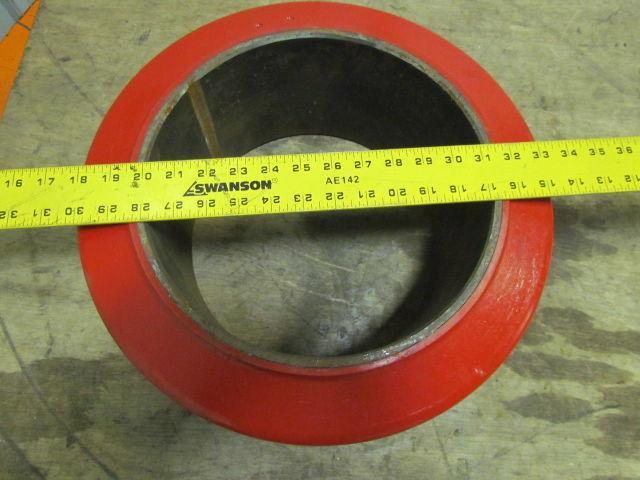 03-425000-051 Permathane Red Smooth Press-On Forklift Tire 16-1/4x7x11-1/4" NEW