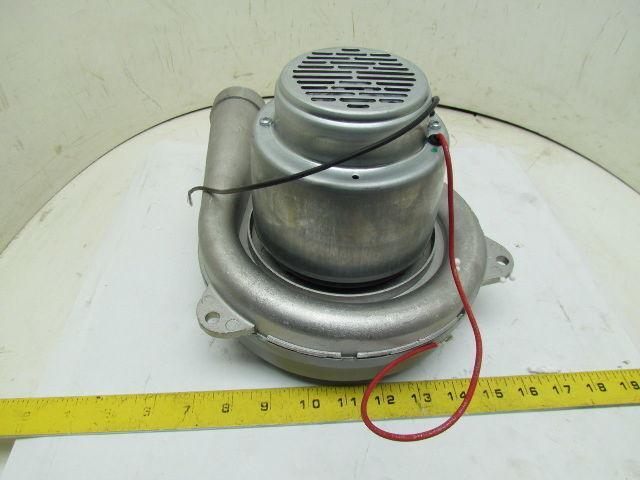 Ametek 122207-18 2-Stage 1-Speed Vacuum Motor/Blower Tangential 24VDC 130 CFM