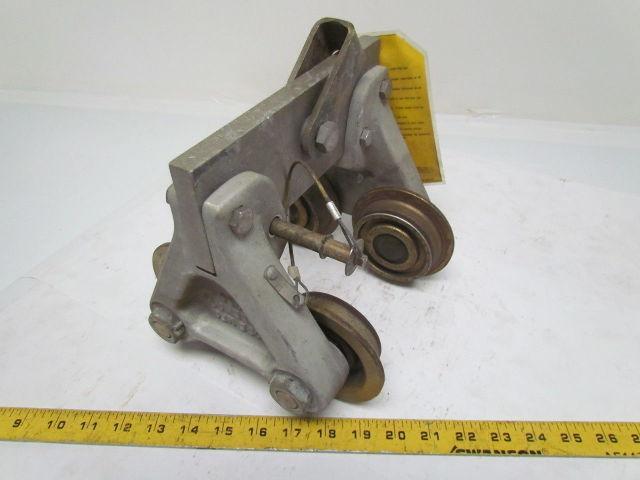 Rose Mfg 506266 621629 Beam Glide Trolley 310Lb Fall Protection 620Lb S15x42.9