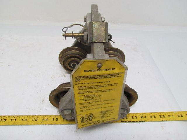 Rose Mfg 506266 621629 Beam Glide Trolley 310Lb Fall Protection 620Lb S15x42.9