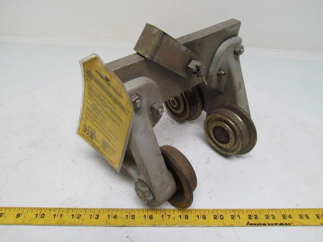 Rose Mfg 506266 621629 Beam Glide Trolley 310Lb Fall Protection 620Lb S15x42.9