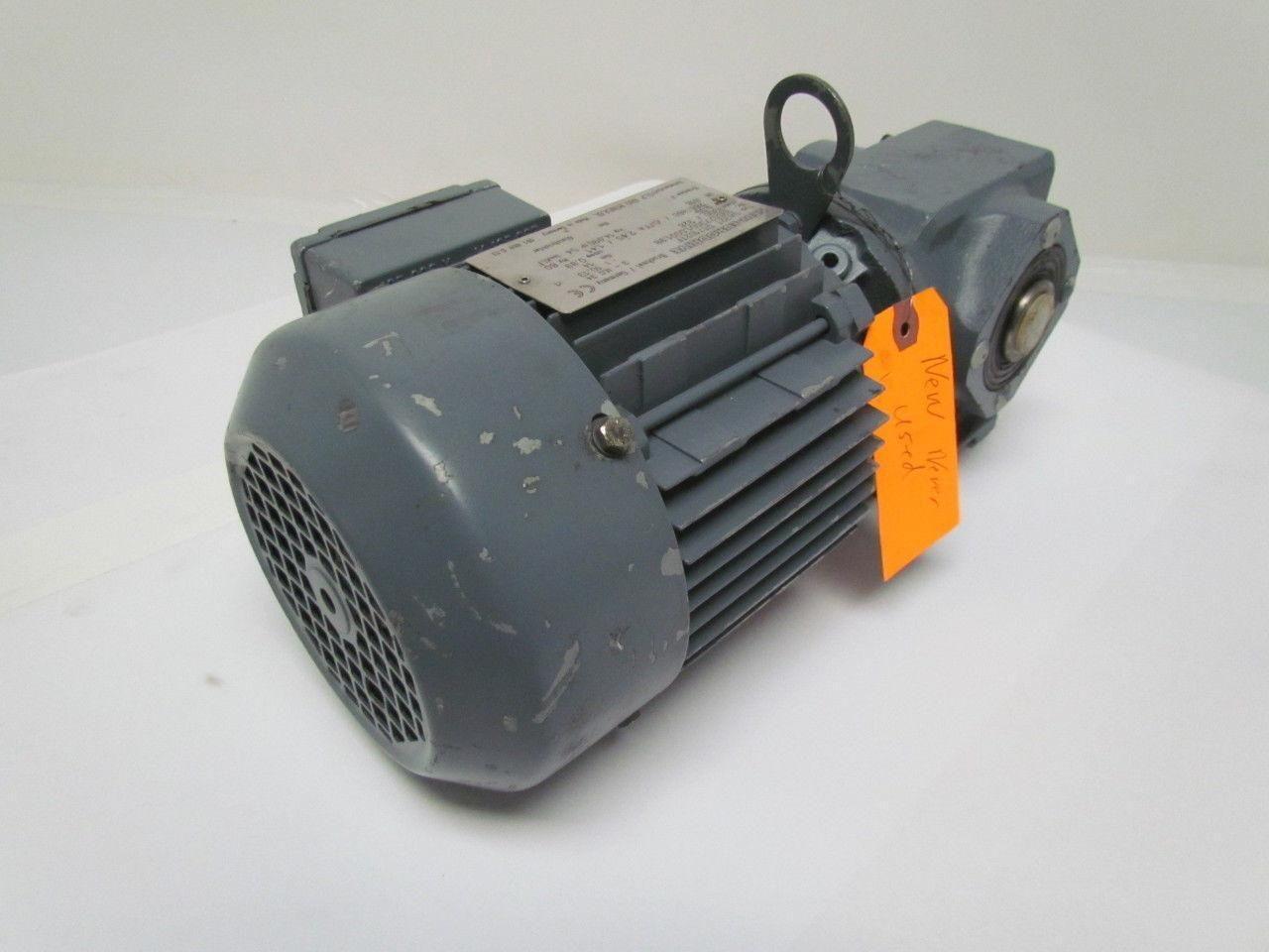 SEW-EURODRIVE SA32T DT71D2TF Gear Motor 3/4Hp .55KW 3Ph 266/460V 3300 RPM 10:1