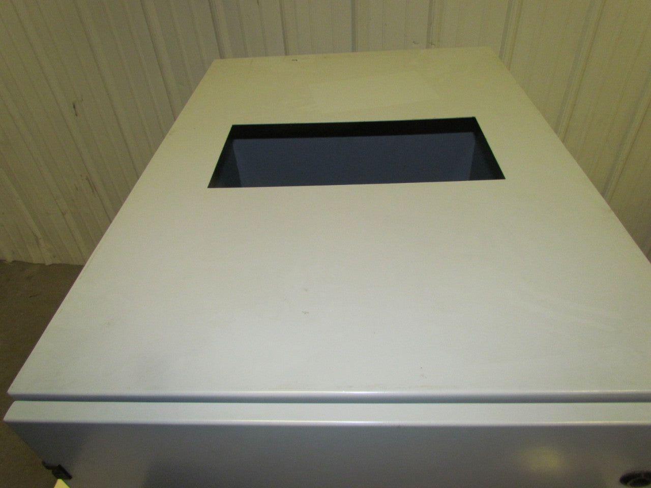 Hammond Boltier Type Console Base Unit Single Door Electrical Enclosure 24x24x36