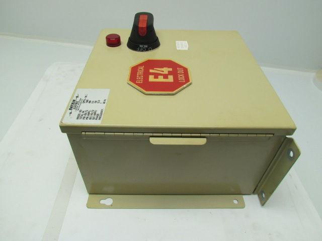 DayKin GPFS-03 L Transformer Disconnect Switch Enclosure 1500VA 480/120V 1Ph