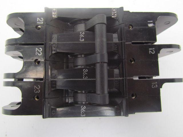 Heinemann CF3-G8-AE CF3-Z229-14 3-Pole Circuit Breaker 36.3A 600V