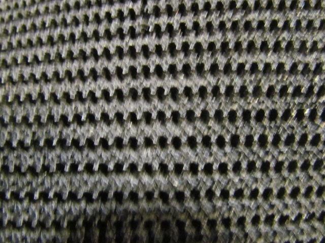 Black PVC Rubber Rough Top Incline Conveyor Belt Bare Back 5" Wide 200' Long