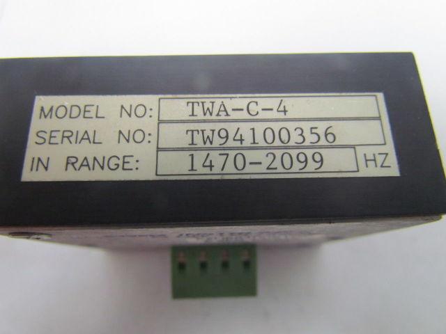 EG&G TWA-C-4 Transmitter 1470-2099 Hz Range 4-20mA