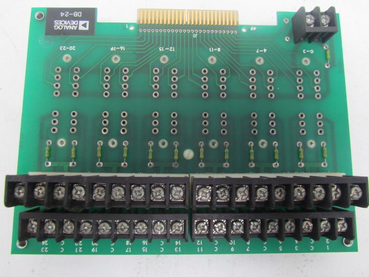 Analog Devices DB-24 57-234C Manifold Card I/O Input Output 24-Channel