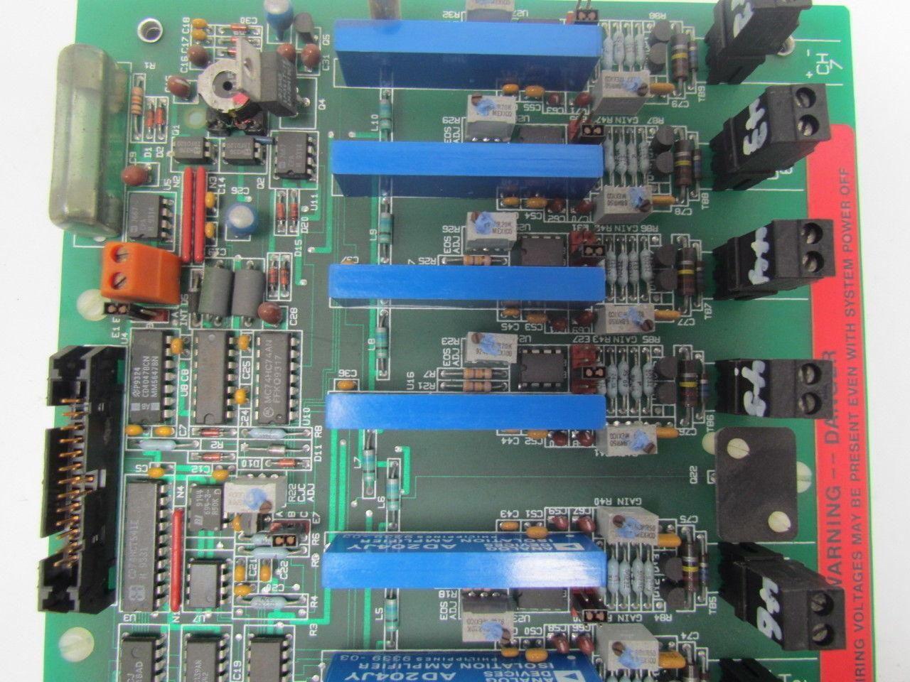 Analog Devices STB-TCI STBTCI Thermocouple Panel Circuit Board 8-Input STBTCI