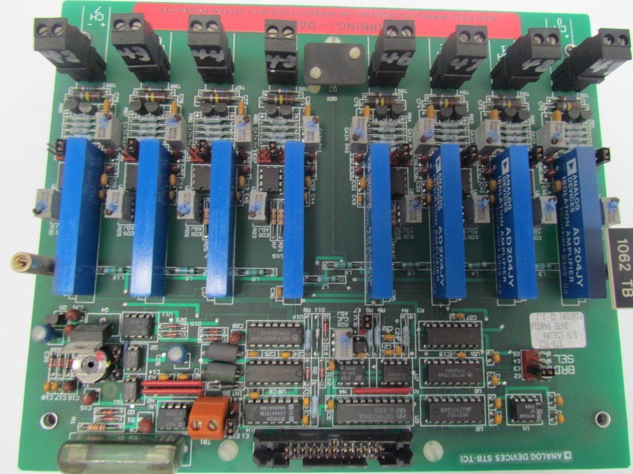 Analog Devices STB-TCI STBTCI Thermocouple Panel Circuit Board 8-Input STBTCI