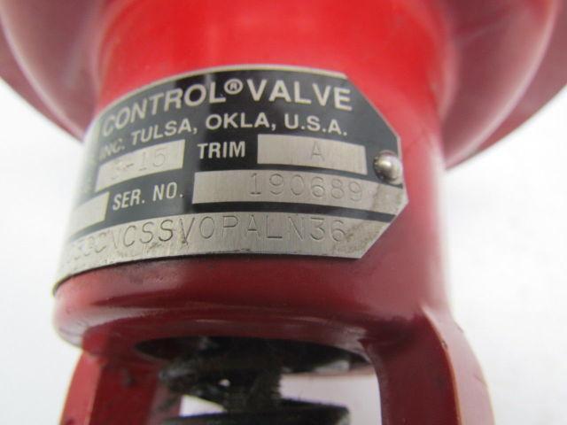 Badger 1003GCNCSSVOPALN36 3/4" NPT Control Valve w/Auto Positioner Act ATOP