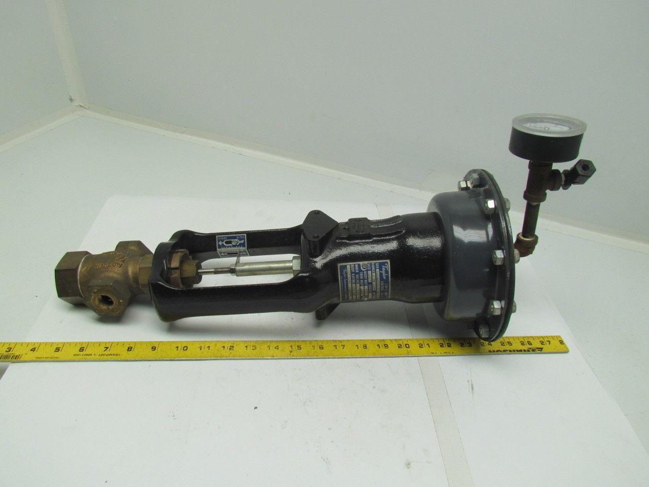 Taylor Actuator No 15S621 Air-To-Lower 1/2" 3-Way Valve Lin-E-Air Control Valve
