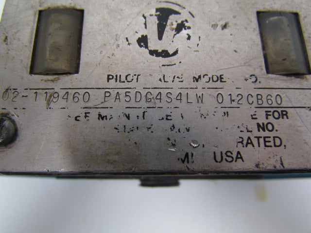 Vickers 02-119460 PA5DG4S4LW 01CB60 Hydraulic Directional Control Valve