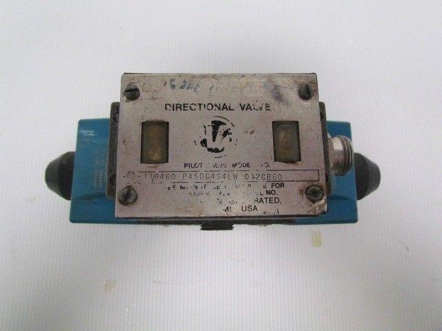 Vickers 02-119460 PA5DG4S4LW 01CB60 Hydraulic Directional Control Valve