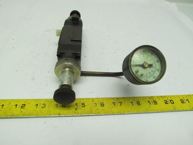 Numatics 082RQ115J Sandwich Pneumatic Pressure Regulator