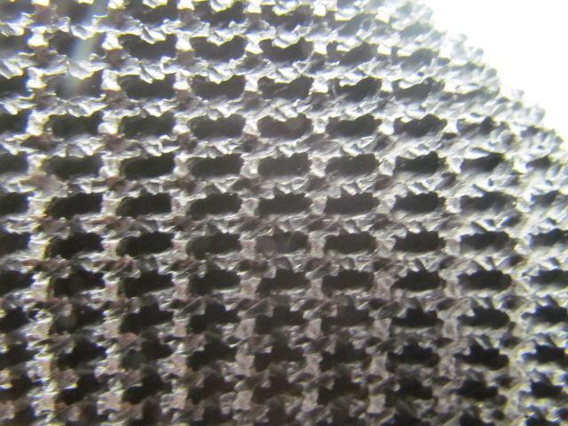 Black PVC Rubber Rough Top Incline Conveyor Belt 18" Wide 3-Rolls 21' Total