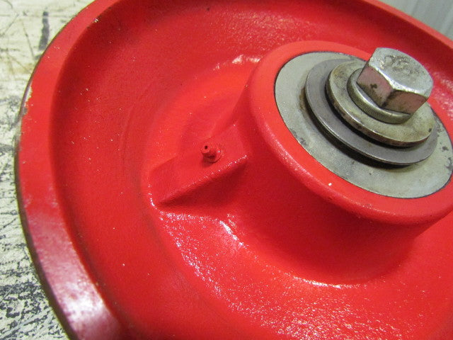 10"X4" Ductile Steel Caster Wheel Tapered Bearings 15000 Lb Capacity
