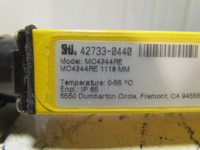 STI MC4244RE 42733-0440 Microsafe Light Curtain Receiver 1118mm MC4200 44" NEW