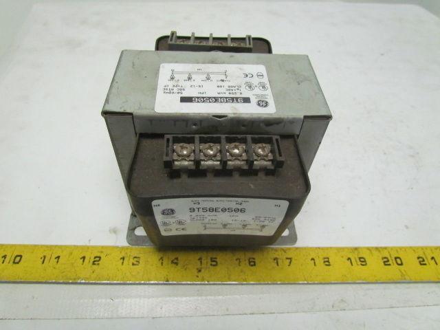 General Electric 9T58E0506 Control Transformer 0.25 KVA HV 200/480 LV 120 1PH