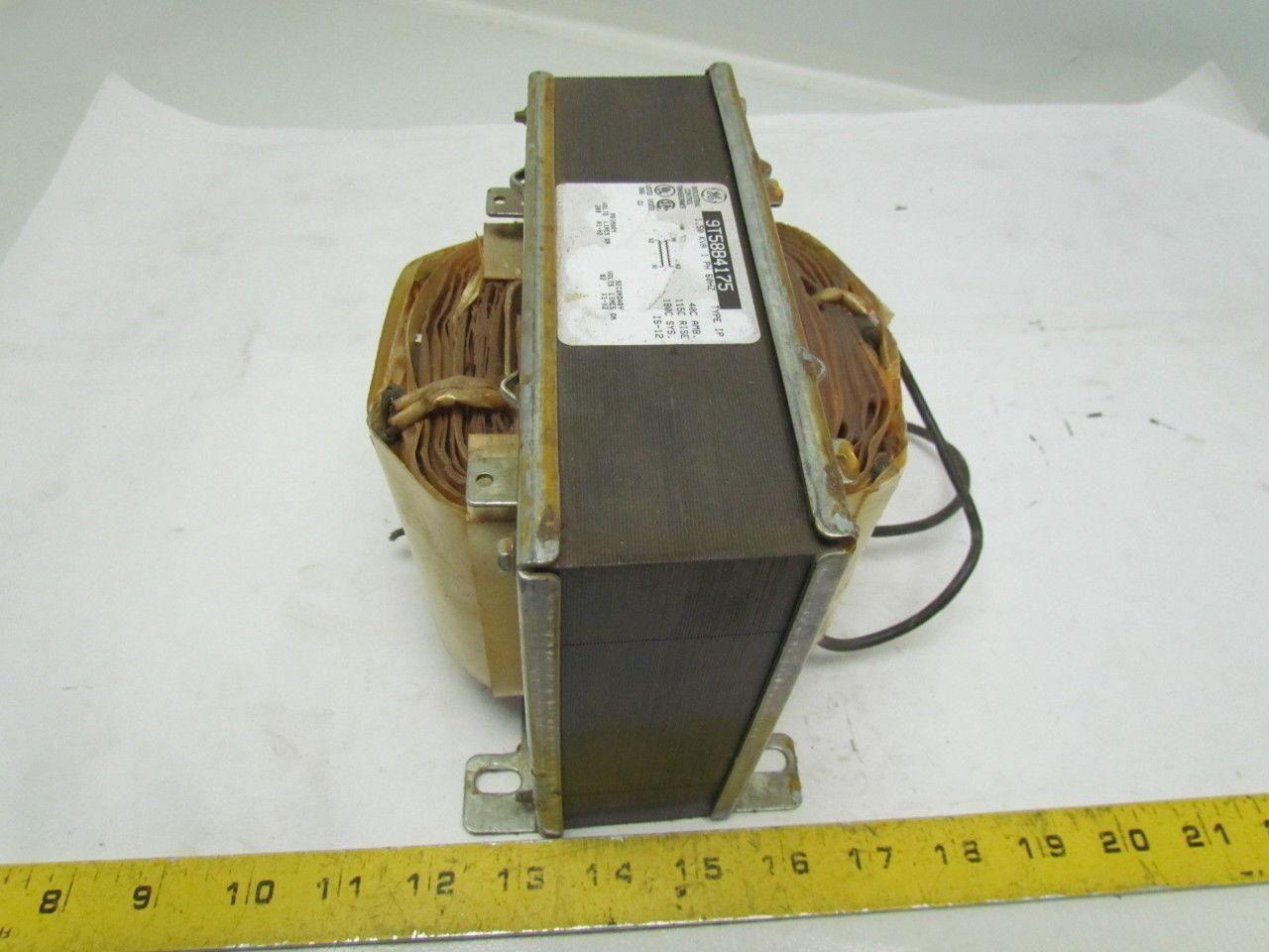 General Electric 9T58B4175 Transformer Dry Type 208V PRI 82V SEC 1.50 KVA
