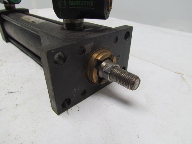 Parker 01.50-CJ2AU14AC-5.000 Pneumatic Air Cylinder 1-1/2" Bore 5" Stroke
