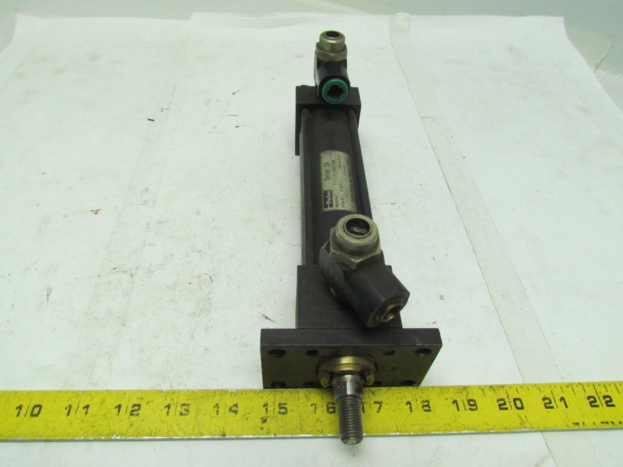 Parker 01.50-CJ2AU14AC-5.000 Pneumatic Air Cylinder 1-1/2" Bore 5" Stroke