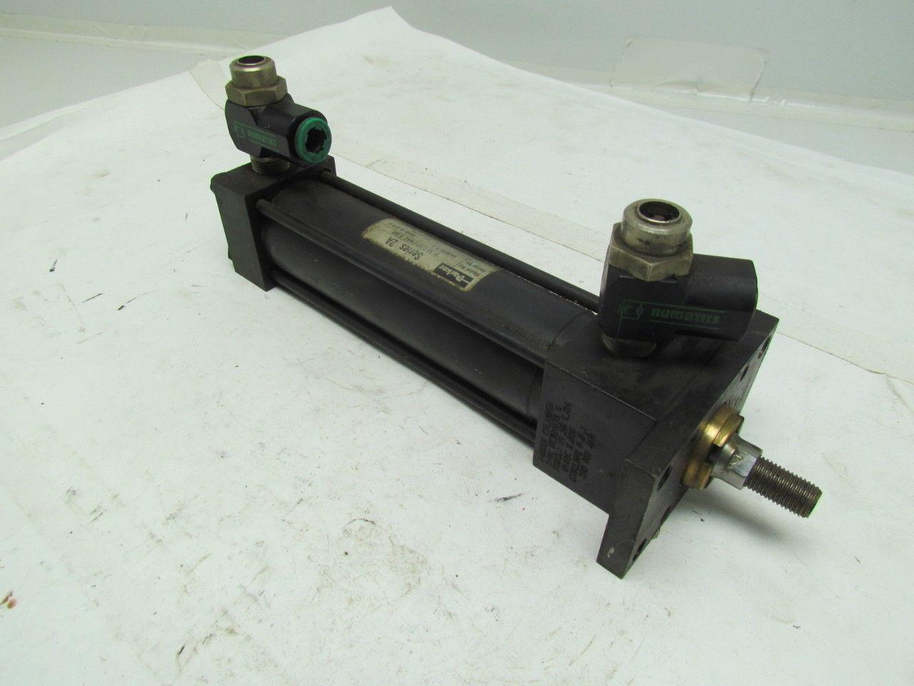 Parker 01.50-CJ2AU14AC-5.000 Pneumatic Air Cylinder 1-1/2" Bore 5" Stroke