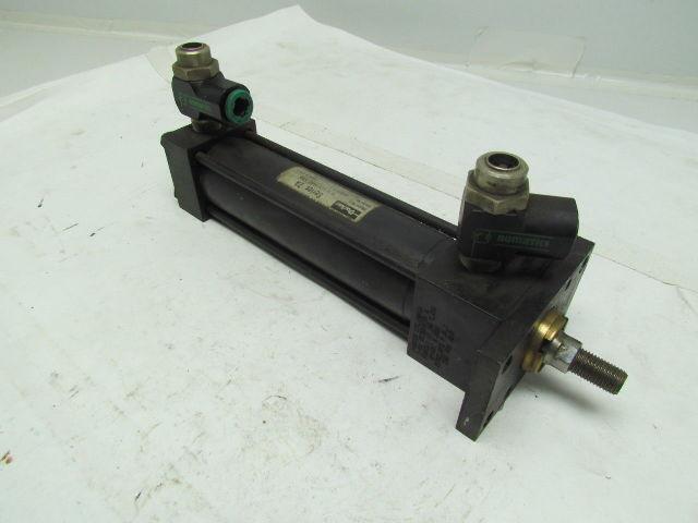 Parker 01.50-CJ2AU14AC-5.000 Pneumatic Air Cylinder 1-1/2" Bore 5" Stroke