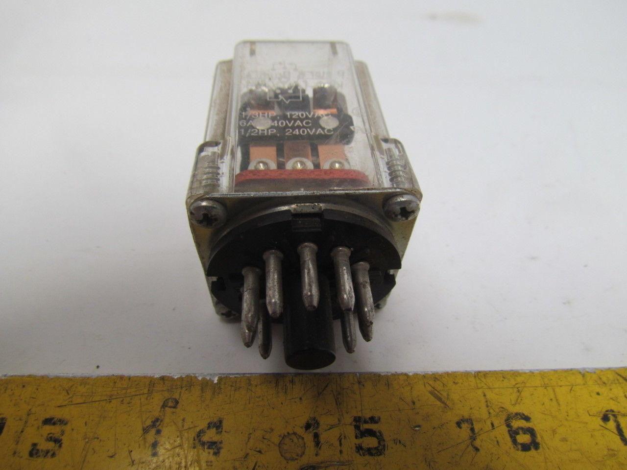 Potter & Brumfield Assorted Relays Used Lot of 4