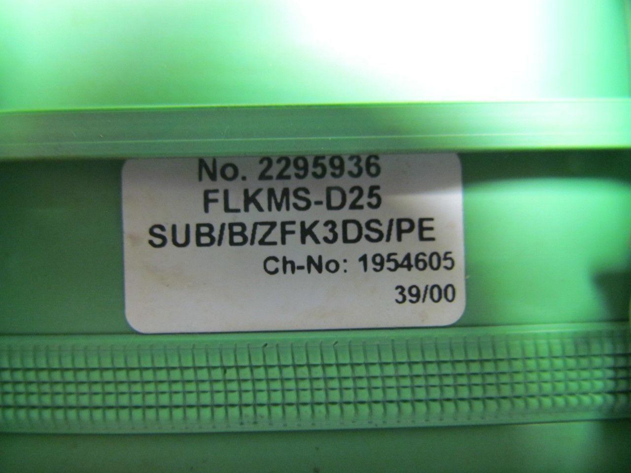 Phoenix FLKMS-D25SUB/B/ZFK3DS/PE Interface Module W/Spring-Cage Connection