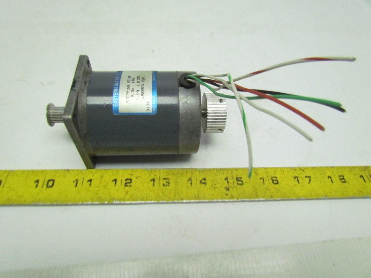 Eastern Air Devices LA23BCK-22R Stepping Motor 5.0V 4PH 1.4A 1.8DEG