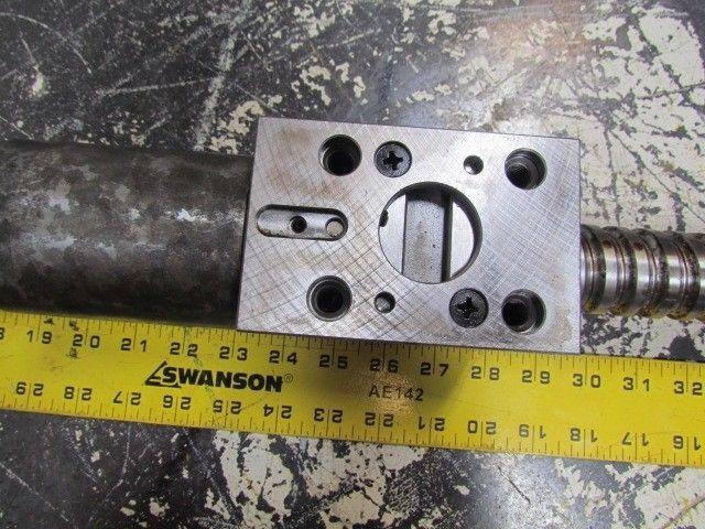 Mori Seiki SL 200 Z Axis Ballnut & Ballscrew W/Servo Motor Housing CNC Lathe