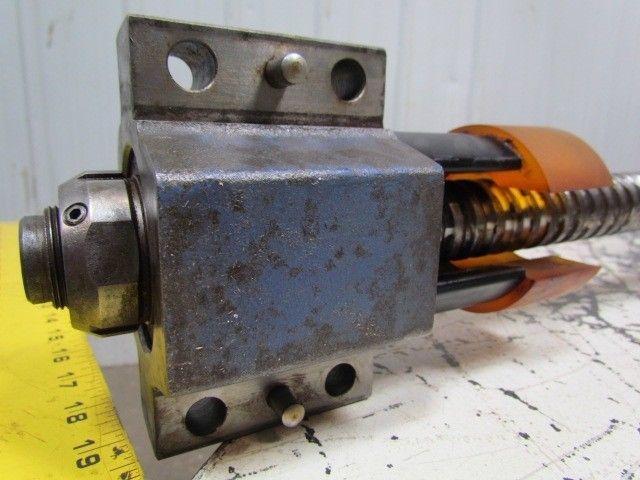 Mori Seiki SL 200 Z Axis Ballnut & Ballscrew W/Servo Motor Housing CNC Lathe