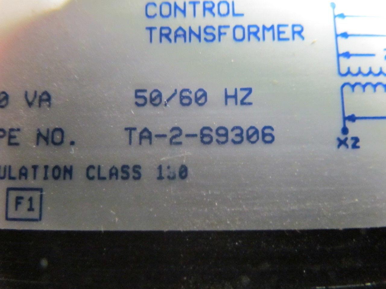 Acme TA-2-69306 Control Transformer 750V 1Ph Open 208/230/460V Pri 115V Sec