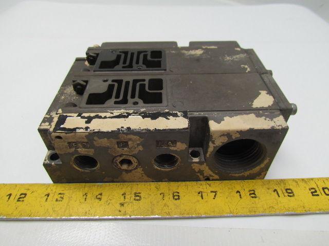 Numatics Flexiblok 2 Manifold Blocks w/End Caps Mark 8 Series 1/4"NPTF